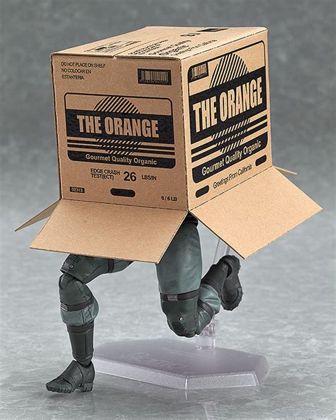 box metal gear solid 5|solid snake cardboard box.